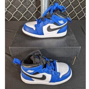 Jordan 1 Mid (TD) Shoes Size 7C (DQ8425 402)